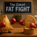 Samosa Vs Biscuit