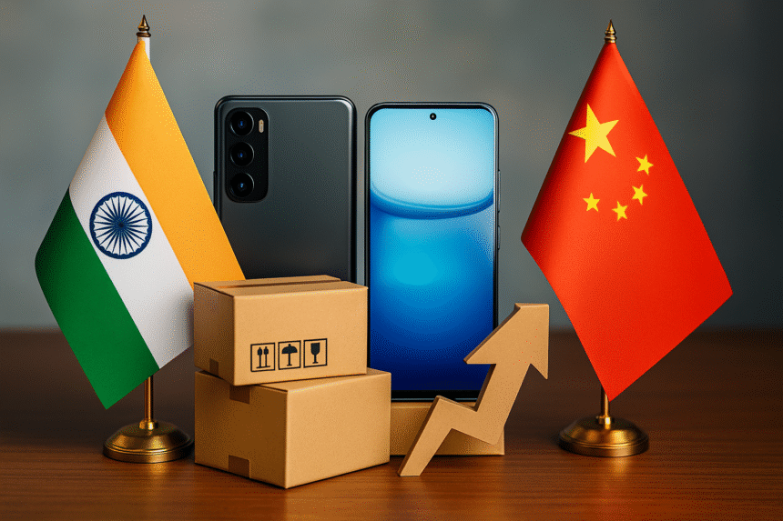 India smartphone exports