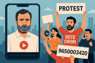 Vote Chori campaign - Rahul Gandhi