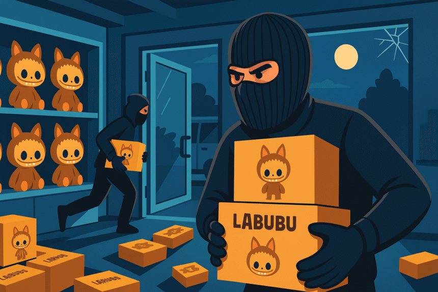 Labubu doll heist