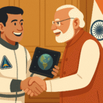 Shubhanshu Shukla Meets PM Modi