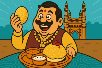 Golden Idli in Hyderabad