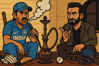 Dhoni, Irfan & The Hookah Tales