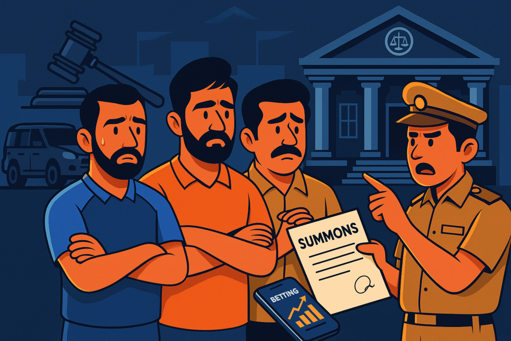 ED Summons Stars in Betting Case