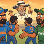 Handshake Row Rocks Asia Cup 2025