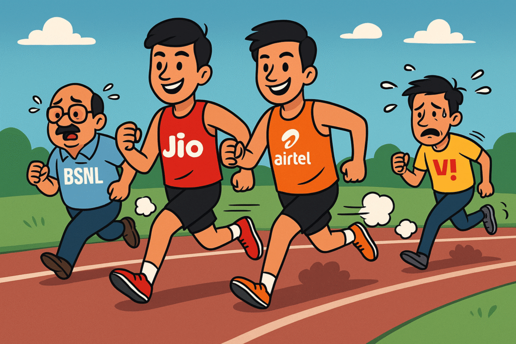Jio and Airtel