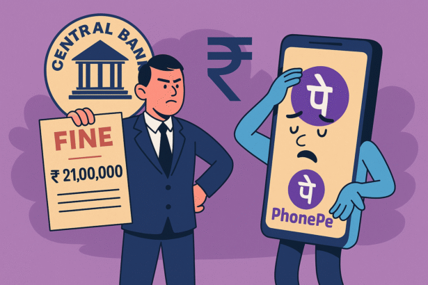 RBI fines PhonePe ₹21 lakh