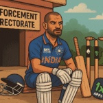Shikhar Dhawan in ED Net