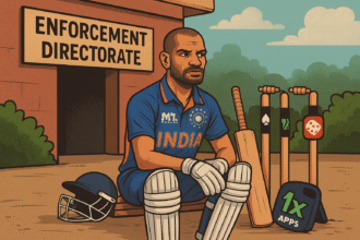 Shikhar Dhawan in ED Net