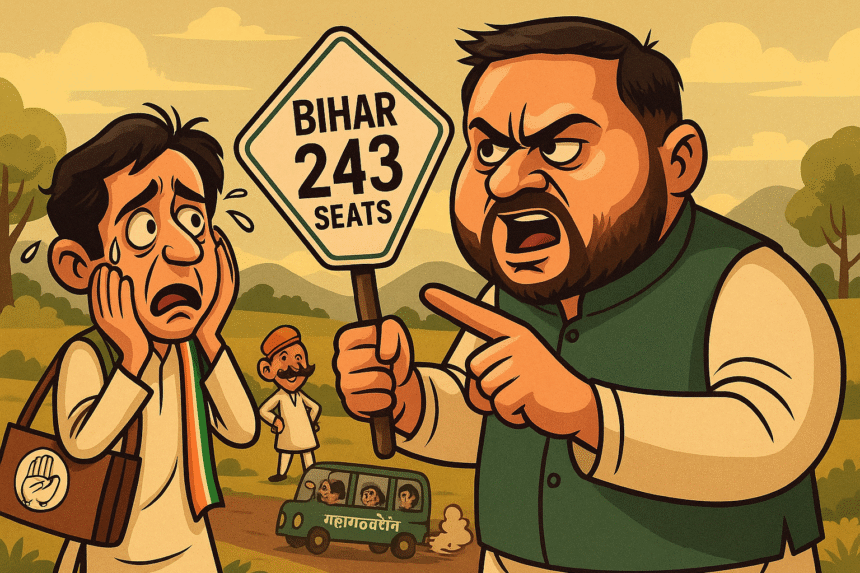 Tejashwi’s Solo Showdown