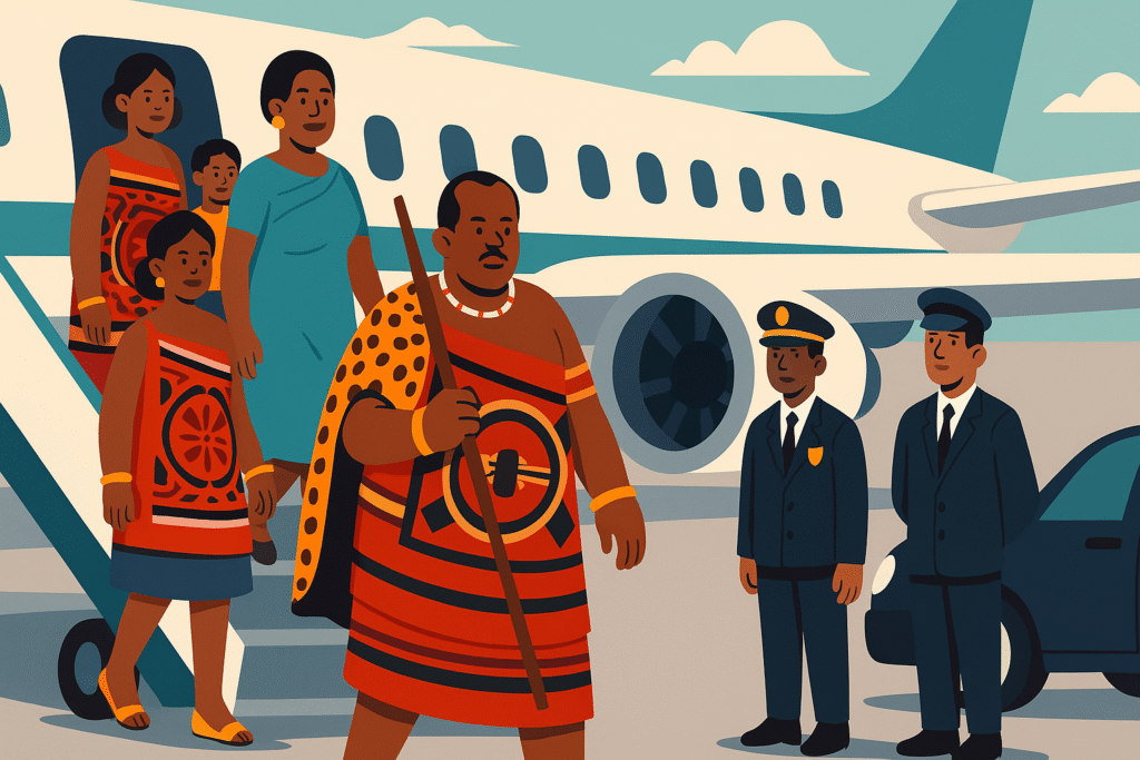 King Mswati III of Eswatini