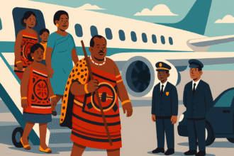 King Mswati III of Eswatini