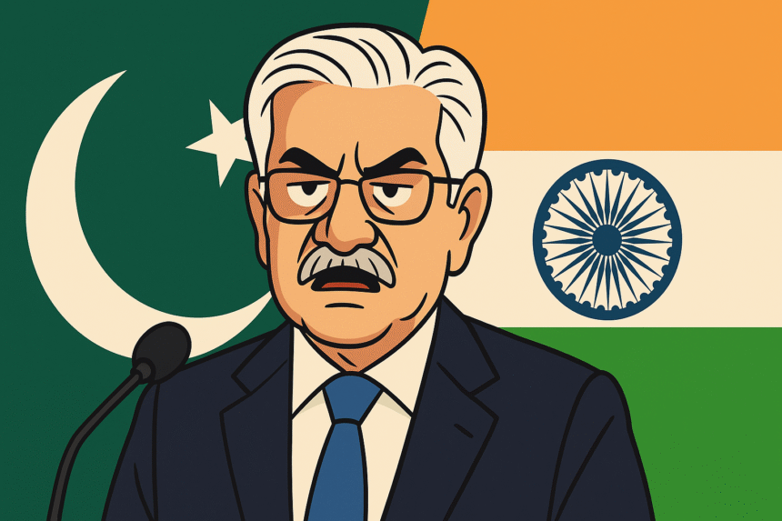 Pakistan’s Defence Minister Khawaja Asif