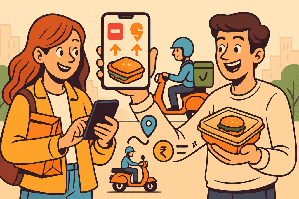 Zomato-Swiggy Delivery Hack