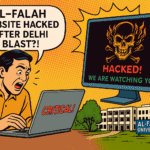 Al-Falah Hacked After Delhi Blast