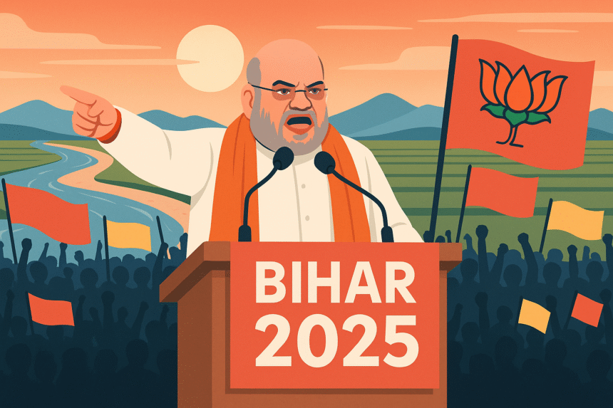 Amit Shah Fires Back at Tejashwi