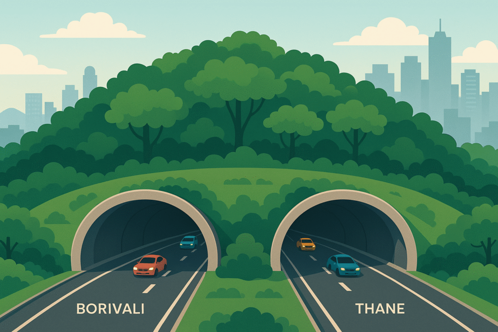 Borivali-Thane Twin Tunnel