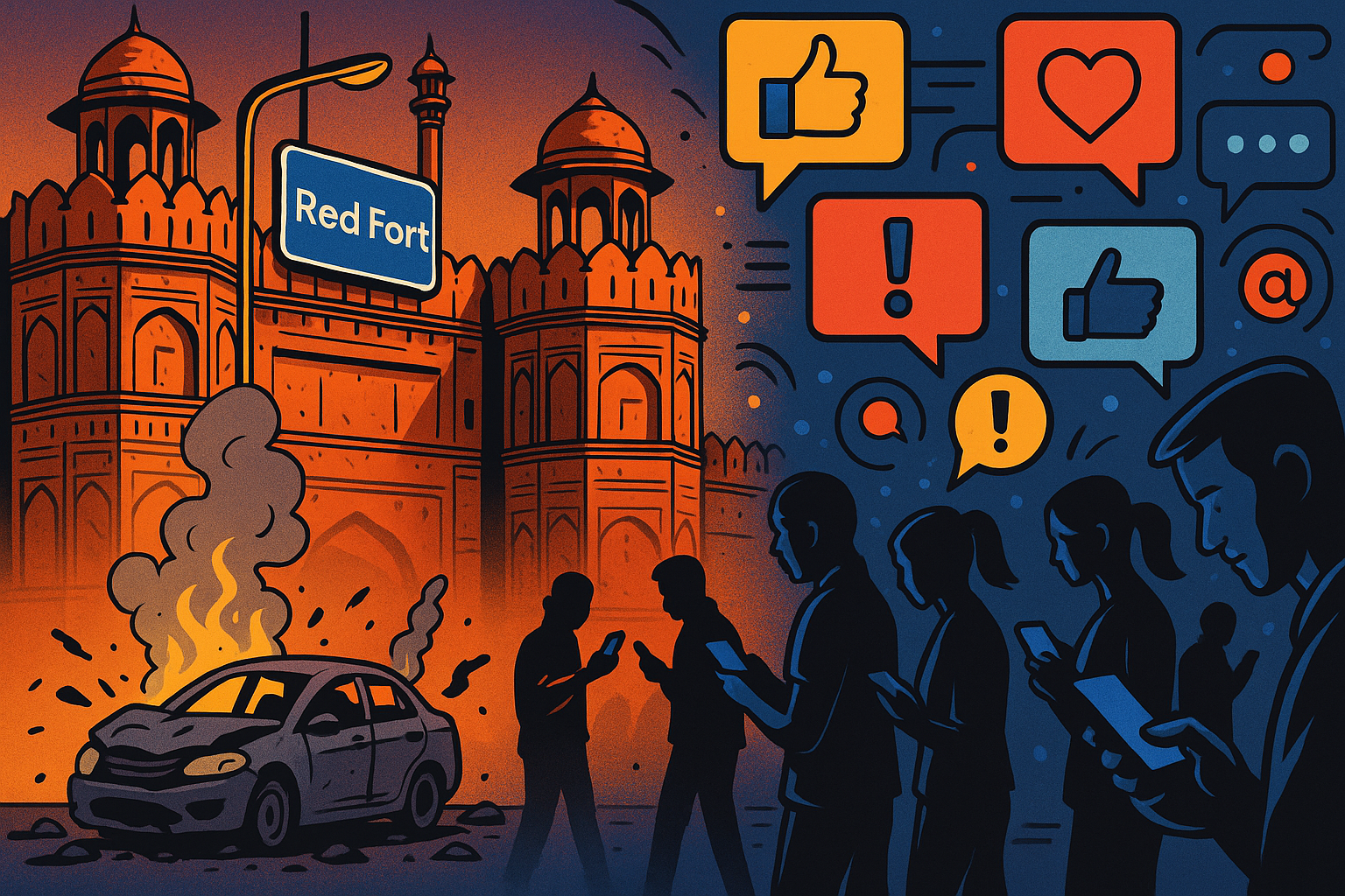 Delhi Blast Sparks Propaganda War