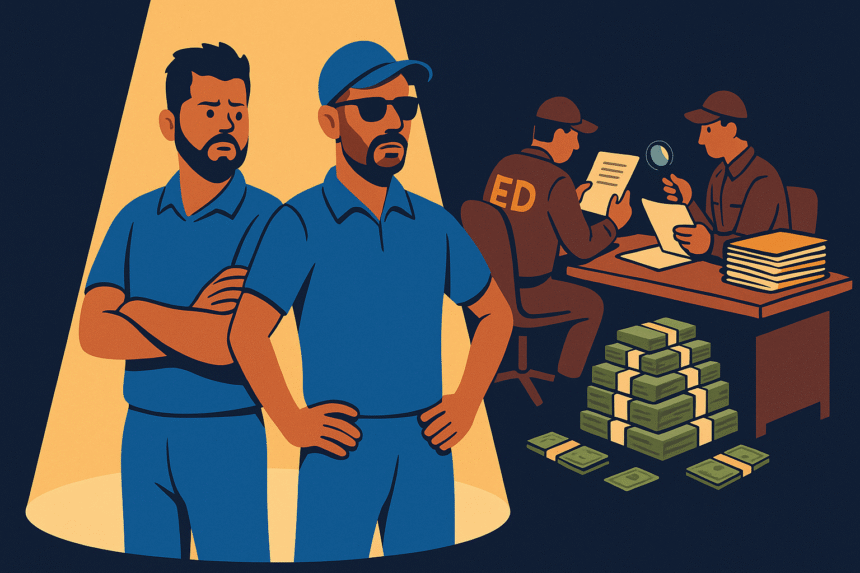 ED Action on Suresh Raina & Shikhar Dhawan