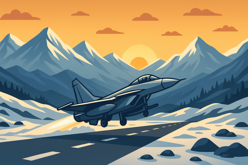 India Builds the World’s Highest Airbase at Nyoma