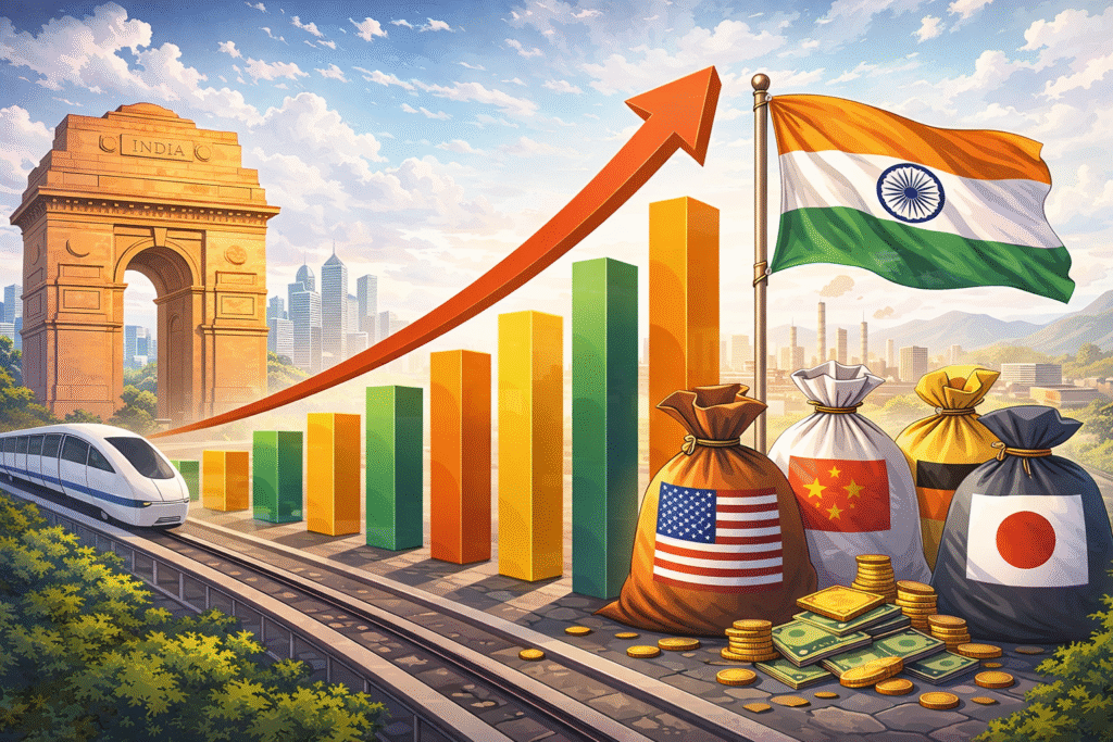 India Becomes World’s 4th Largest Economy