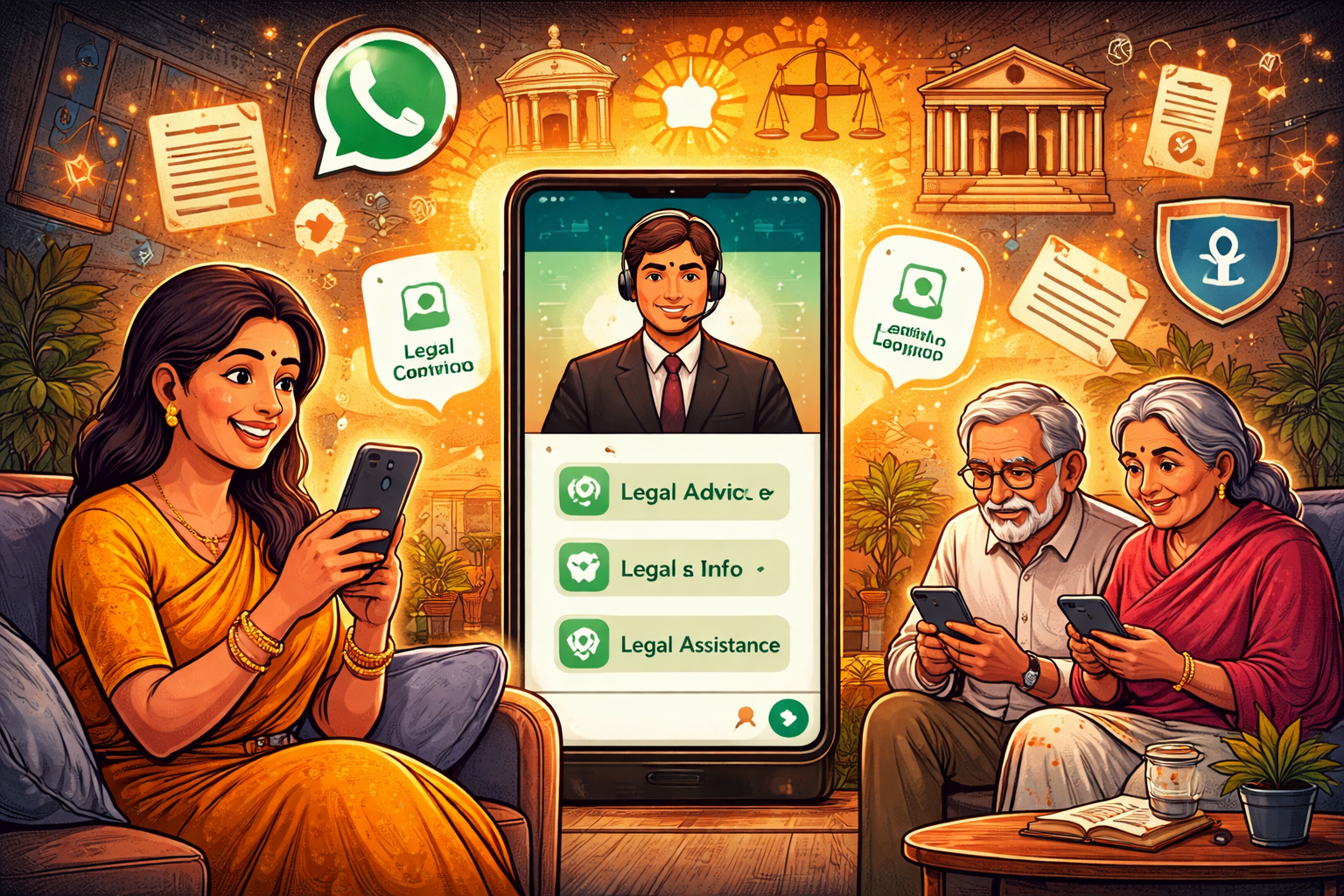 Nyaya Setu on WhatsApp