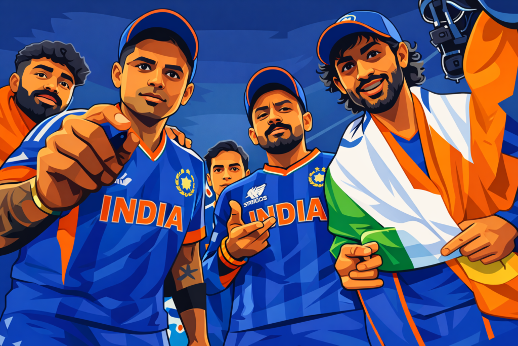 A 96-run victory in a T20 final