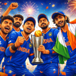 India beat New Zealand by 96 runs in T20 Final