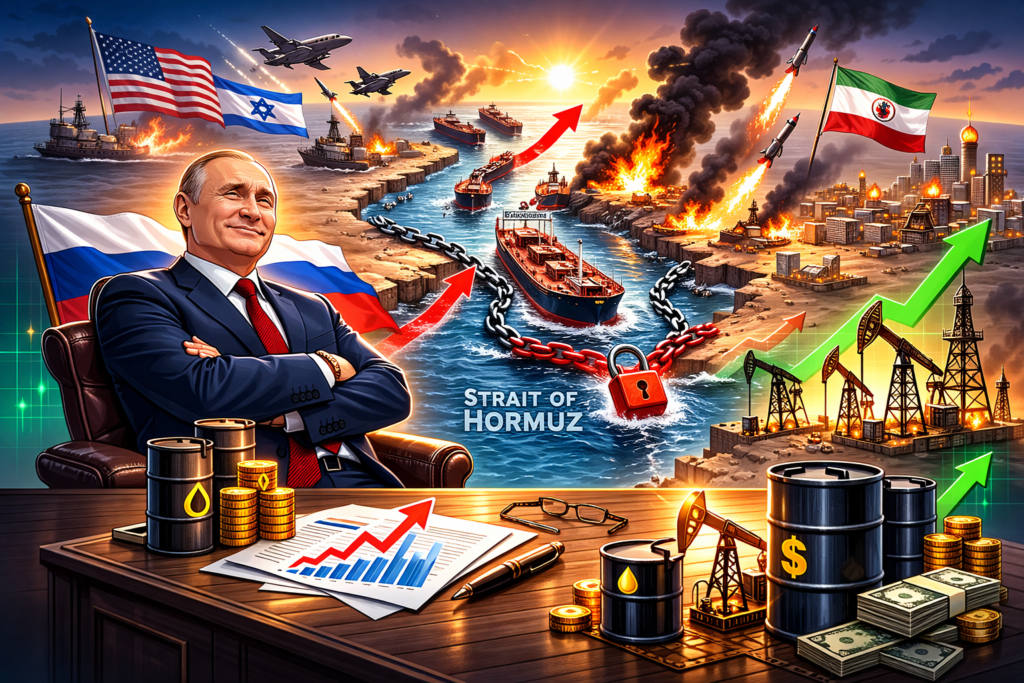 Russia Winning the Hormuz Oil Shock